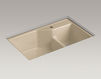 Built-in wash basin Indio K-6411-1-95 Gray Built-in wash basin Indio Kohler 2015 K-6411-1-95 Contemporary / Modern