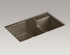 Built-in wash basin Indio K-6411-1-95 Gray Built-in wash basin Indio Kohler 2015 K-6411-1-95 Contemporary / Modern