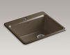 Countertop wash basin Riverby K-5872-1A1-7 Black Countertop wash basin Riverby Kohler 2015 K-5872-1A1-7 Contemporary / Modern