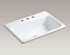 Countertop wash basin Bakersfield Kohler 2015 K-5832-3-7 Contemporary / Modern