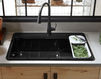 Countertop wash basin Riverby K-5871-1A2-7 Black Countertop wash basin Riverby Kohler 2015 K-5871-1A2-7 Contemporary / Modern