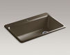 Countertop wash basin Riverby K-5871-1A2-7 Black Countertop wash basin Riverby Kohler 2015 K-5871-1A2-7 Contemporary / Modern