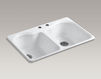 Countertop wash basin Hartland K-5818-2-7 Black Countertop wash basin Hartland Kohler 2015 K-5818-2-7 Contemporary / Modern