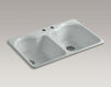 Countertop wash basin Hartland K-5818-2-7 Black Countertop wash basin Hartland Kohler 2015 K-5818-2-7 Contemporary / Modern