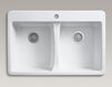 Countertop wash basin Deerfield K-5873-1-0 white Countertop wash basin Deerfield Kohler 2015 K-5873-1-0 Contemporary / Modern