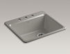 Countertop wash basin Riverby K-5872-3A1-95 Gray Countertop wash basin Riverby Kohler 2015 K-5872-3A1-95 Contemporary / Modern