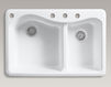 Countertop wash basin Lawnfield Kohler 2015 K-5841-4-0 Contemporary / Modern