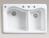 Countertop wash basin Lawnfield K-5841-4-0 white Countertop wash basin Lawnfield Kohler 2015 K-5841-4-0 Contemporary / Modern