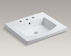 Countertop wash basin Persuade Kohler 2015 K-2956-8-47 Contemporary / Modern