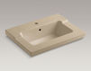 Countertop wash basin Tresham K-2979-1-47 Ivory Countertop wash basin Tresham Kohler 2015 K-2979-1-47 Contemporary / Modern