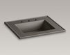 Countertop wash basin Impressions K-2777-8-G88 Black Countertop wash basin Impressions Kohler 2015 K-2777-8-G88 Contemporary / Modern
