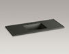 Countertop wash basin Impressions K-2783-8-G86 Dark gray Countertop wash basin Impressions Kohler 2015 K-2783-8-G86 Contemporary / Modern