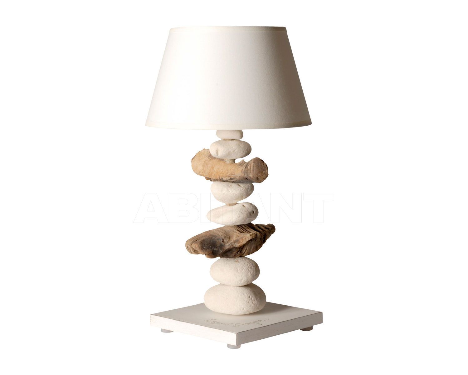 Table lamp L40 BLA price on request Buy Table lamp Coc’Art Créations Esprit de Lagon L40 BLA