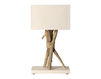 Table lamp L45 CEN Dark gray Table lamp Coc’Art Créations Esprit de Lagon L45 CEN Loft / Fusion / Vintage / Retro