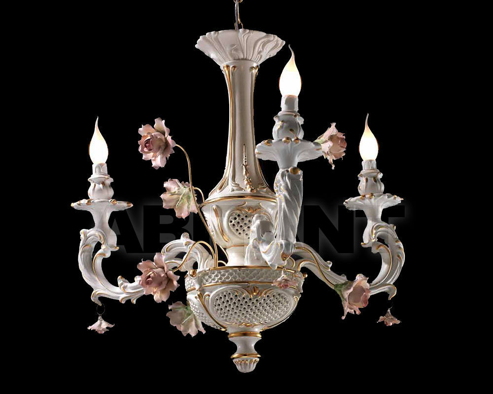 Сhandelier LL.09/BSO/F/3F price on request Buy Сhandelier Ceramiche Lorenzon 2015 LL.09/BSO/F/3F