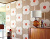 Non-woven wallpaper Giant Abacus Flower  Style Library Orla Kiely Wallpapers HORL110408 Contemporary / Modern