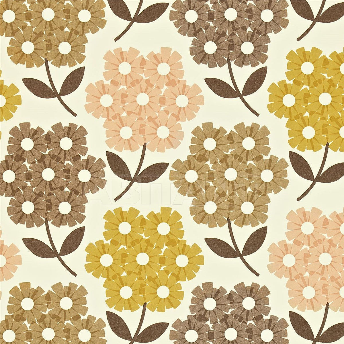 Non-woven wallpaper Rhodedendron HORL110414 price on request Buy Non-woven wallpaper Rhodedendron Style Library Orla Kiely Wallpapers HORL110414