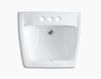 Wall mounted wash basin Chesapeake K-1729-0 white Wall mounted wash basin Chesapeake Kohler 2015 K-1729-0 Contemporary / Modern