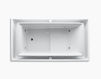 Hydromassage bathtub sok Kohler 2015 K-1188-C1-0 Contemporary / Modern