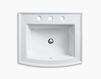 Countertop wash basin Archer Kohler 2015 K-2356-8-0 Contemporary / Modern