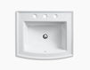Countertop wash basin Archer K-2356-8-7 Black Countertop wash basin Archer Kohler 2015 K-2356-8-7 Contemporary / Modern