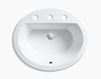 Countertop wash basin Bryant Kohler 2015 K-2699-8-7 Contemporary / Modern