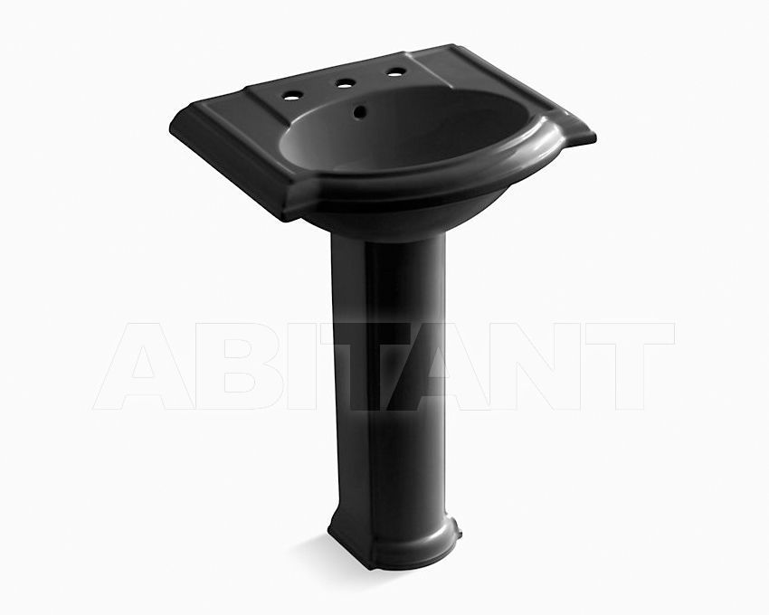 Wash basin with pedestal Devonshire K-2286-8-7 price on request Buy Wash basin with pedestal Devonshire Kohler 2015 K-2286-8-7