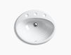 Countertop wash basin Ellington Kohler 2015 K-2906-8-0 Contemporary / Modern