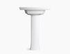 Wash basin with pedestal Elliston Kohler 2015 K-R6376-8-0 Contemporary / Modern