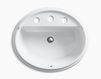 Countertop wash basin Tresham Kohler 2015 K-2992-8-0 Contemporary / Modern