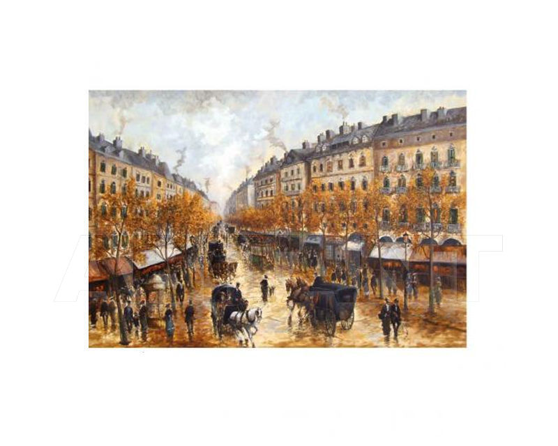 Buy Painting  Montmartre boulevard Barj - Buzzoni s.r.l. IMPRESSIONIST VIEWS 29