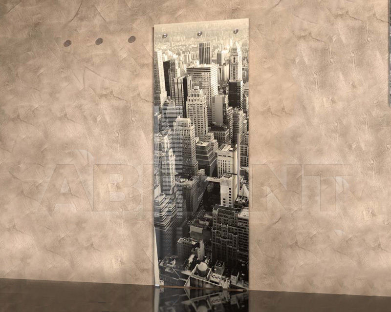 Glass door GDC223 price on request Buy Glass door Glamour Design KEEP CALM AND TRAVEL ON GDC223