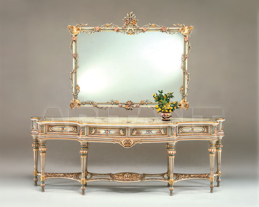 Buy Console Meroni Francesco e Figli Snc. Accessori S.200 4 CASSETTI + SPECCHIERA