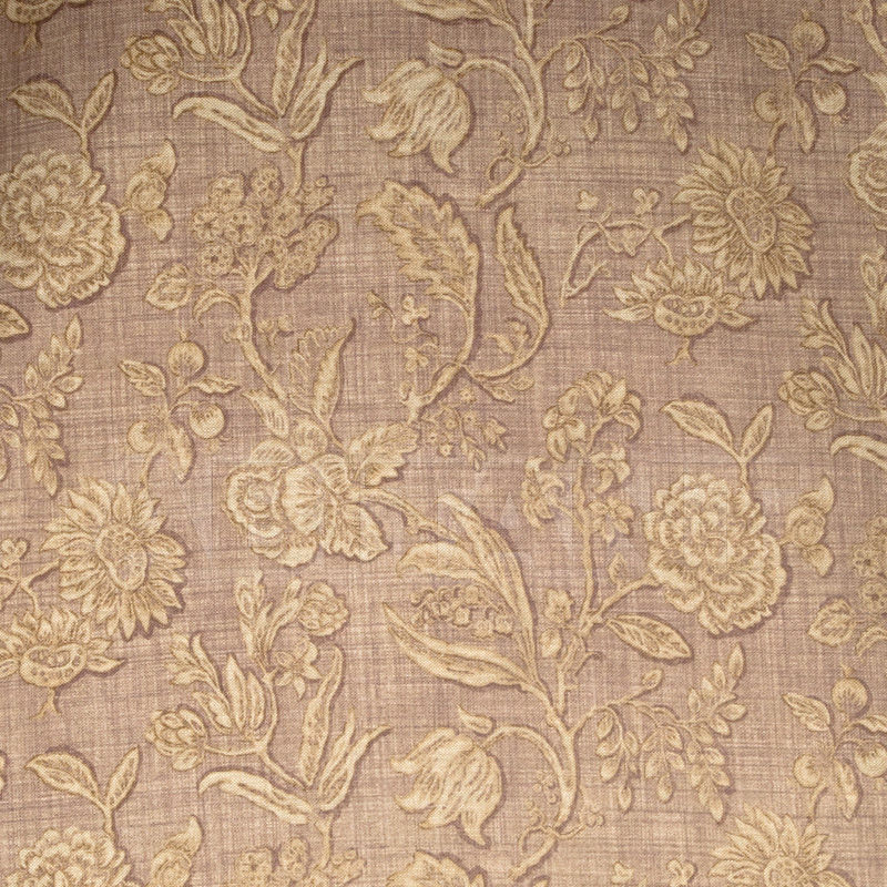 Buy Interior fabric Vervain Charles Faudree Cranberry MONDEVILLE