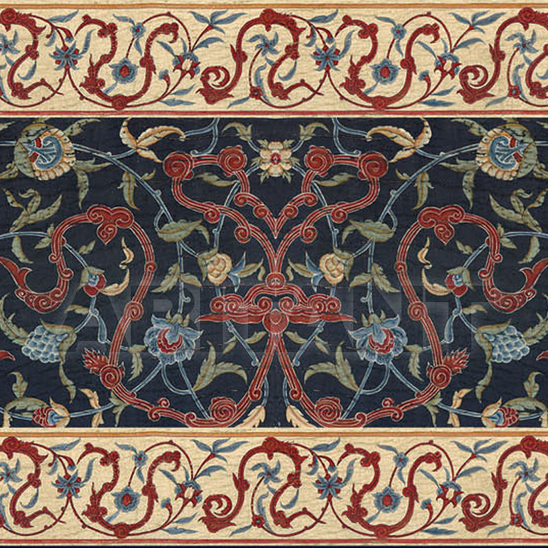 Buy Wallpaper Iksel   Aleppo Blue AL BL Border 3