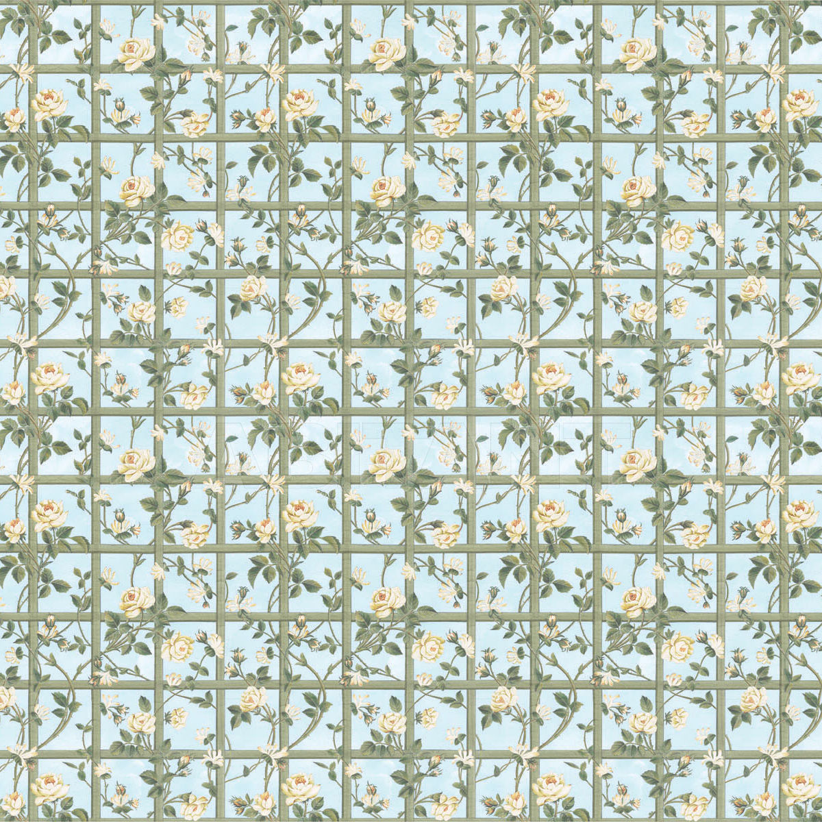 Buy Wallpaper Iksel   18th century Rose Trellis