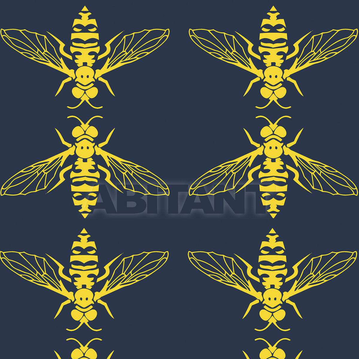 Paper wallpaper HONEYB 080 price on request Buy Paper wallpaper Anna Muravina Wallpaper HONEYB 080