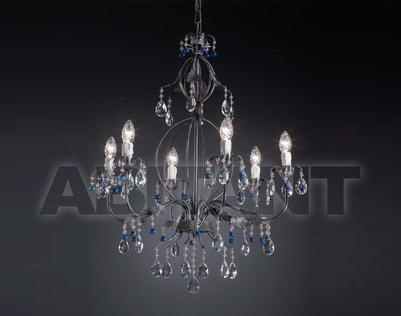 Buy Сhandelier Magda Leonardo Luce Italia Interno Decorativo 2428/S6BLU