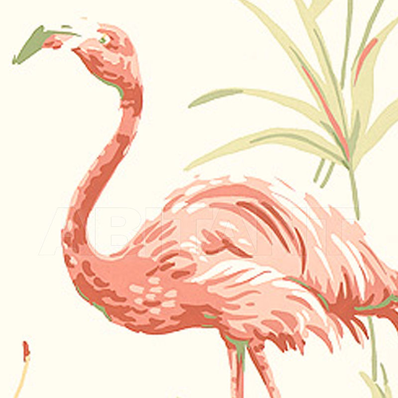 Buy Paper wallpaper FLAMINGO BAY Thibaut Inc. Seaside T6746