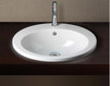 Built-in wash basin CIRCLE 45 BIANCO GSI Ceramica Panorama MASIAN111 Contemporary / Modern
