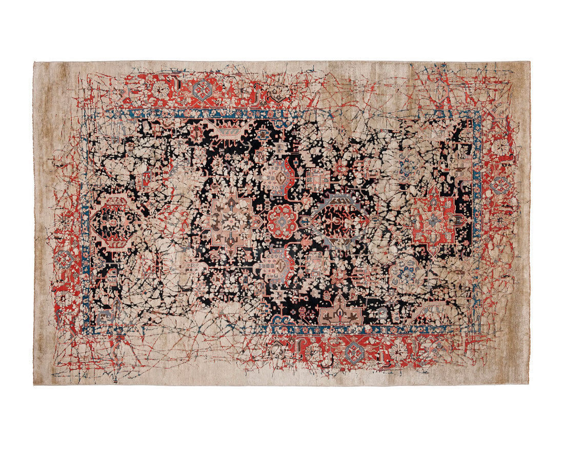 Buy Modern carpet  Jan Kath  ERASED HERITAGE BIDJAR PICCADILLY PLEASURE