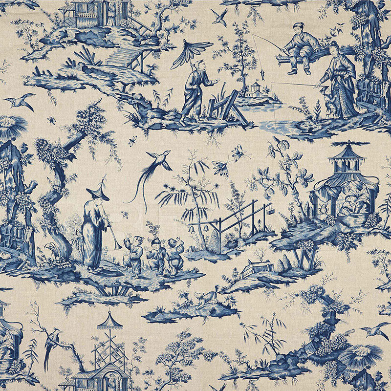 Buy Interior fabric  SHENGYOU TOILE F. Schumacher & Co. FABRICS 175800