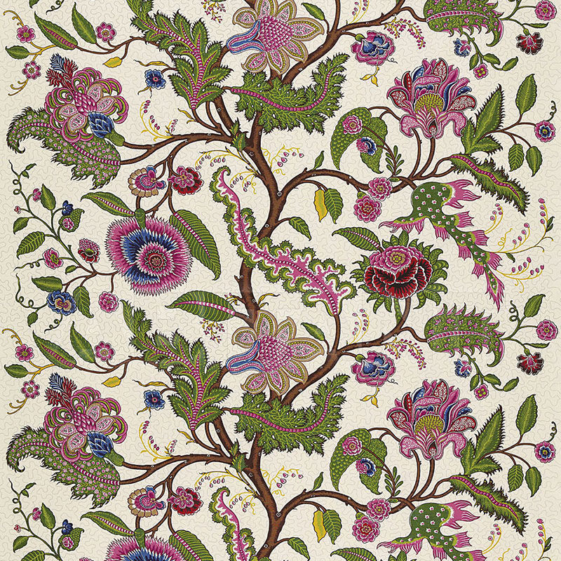 Buy Interior fabric  SINHALA LINEN PRINT F. Schumacher & Co. FABRICS 174814