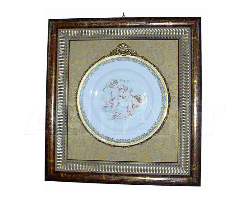 Buy Decorative panel  Italia Cornici di Caccaviello Antonino Artistic Plates F92
