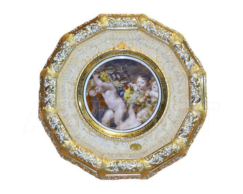 Buy Decorative panel  Italia Cornici di Caccaviello Antonino Artistic Plates DL 303