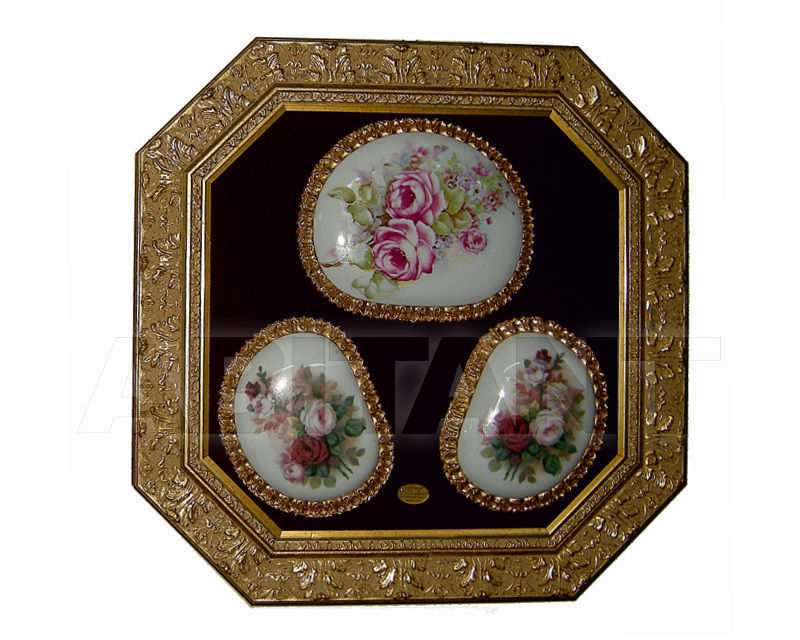 Buy Decorative panel  Italia Cornici di Caccaviello Antonino Artistic Plates TRIS NUV