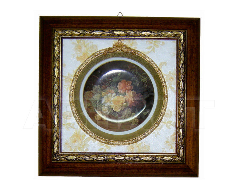 Buy Decorative panel  Italia Cornici di Caccaviello Antonino Artistic Plates B604