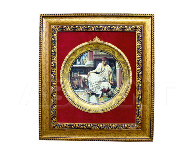 Buy Decorative panel  Italia Cornici di Caccaviello Antonino Artistic Plates F98