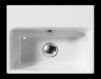 Wall mounted wash basin GSI Ceramica SAND 9084111 Contemporary / Modern