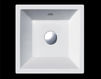 Countertop wash basin GSI Ceramica KUBE 895011 Contemporary / Modern